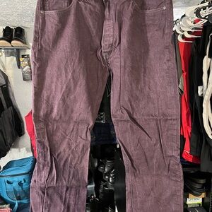 Men's purple Levi’s 501 shrink to fit pants size 42x32 hard to find color euc